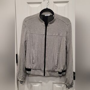 Sz Medium Abbeline Chiara Gray Cloth Jacket